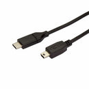StarTech USB2CMB2M 2m 6 ft USB C to Mini USB Cable - M/M - USB 2.0 - Black