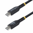 StarTech USB2EPR13F 13ft USB-C Charging Cable, USB-IF Certified - Black