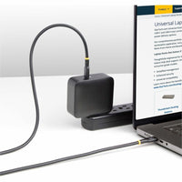 StarTech USB2EPR13F 13ft USB-C Charging Cable, USB-IF Certified - Black