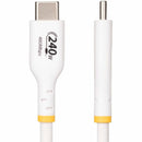 StarTech USB2EPR13FW 13ft White USB-C Charging Cable, USB-IF Certified