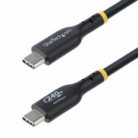 StarTech USB2EPR6F 6ft USB-C Charging Cable, USB-IF Certified USB C Cable