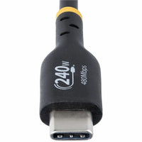 StarTech USB2EPR6F 6ft USB-C Charging Cable, USB-IF Certified USB C Cable