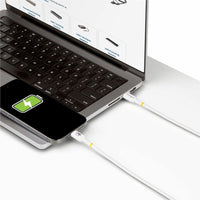 StarTech USB2EPR6FW 6ft White USB-C Charging Cable, USB-IF Certified USB C Cable