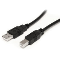 StarTech USB2HAB30AC 9 m / 30 ft Active USB A to B Cable - M/M - Black