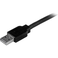 StarTech USB2HAB50AC 15m / 50 ft Active USB 2.0 A to B Cable - M/M - Black
