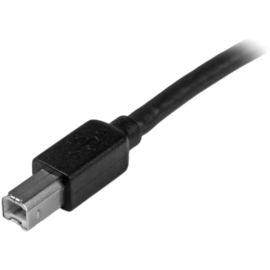 StarTech USB2HAB50AC 15m / 50 ft Active USB 2.0 A to B Cable - M/M - Black