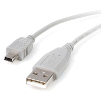 StarTech USB2HABM3 Mini USB 2.0 Cable - 4pin USB Type A - 5pin mini-USB Type B