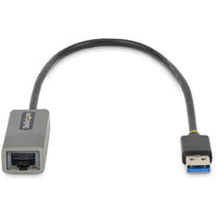 StarTech USB31000S2 USB to Ethernet Adapter - Plug and Play - Space Gray