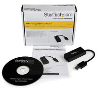 StarTech USB31000S USB3.0 to Gigabit Ethernet NIC Network Adapter Retail