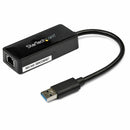 StarTech USB31000SPTB USB 3.0 to Gigabit Ethernet Adapter NIC w/ USB Port