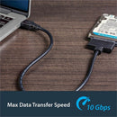 StarTech USB312SAT3CB USB 3.1 (10Gbps) Adapter Cable for 2.5"SATA SSD/HDD Drives