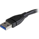 StarTech USB3EXT6INBK 6in USB 3.0 (5Gbps) Extension Adapter Cable A to A - M/F