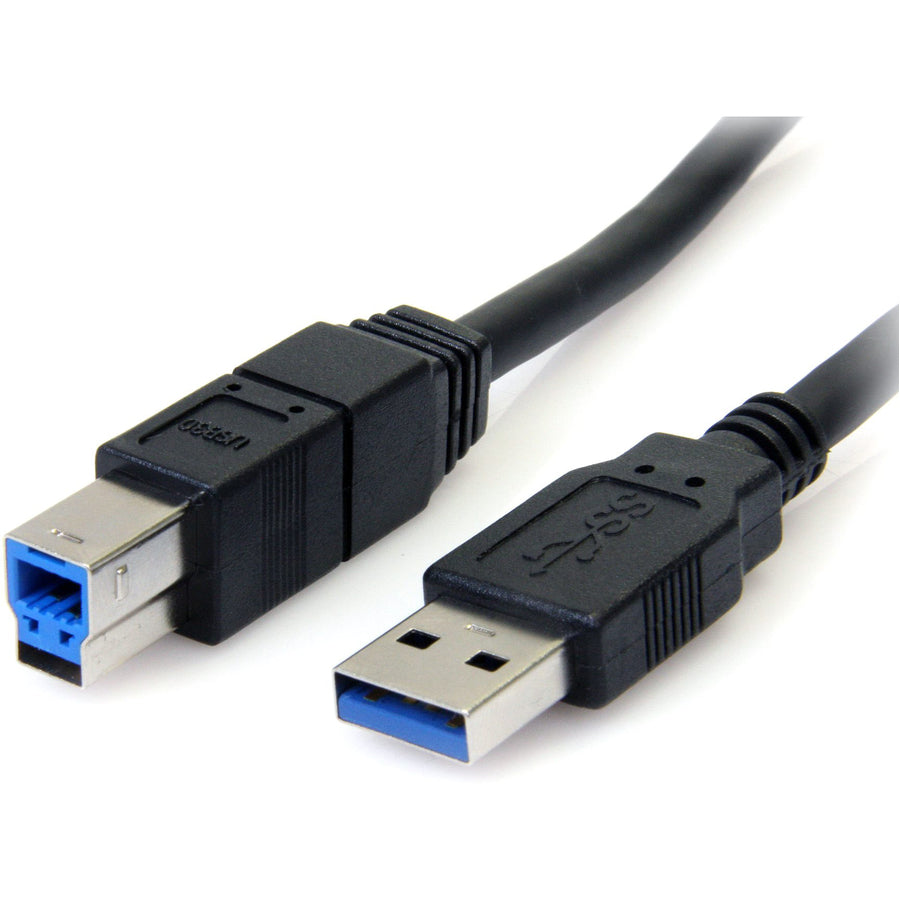 StarTech USB3SAB6BK 6 ft Black SuperSpeed USB 3.0 (5Gbps) Cable A to B - M/M