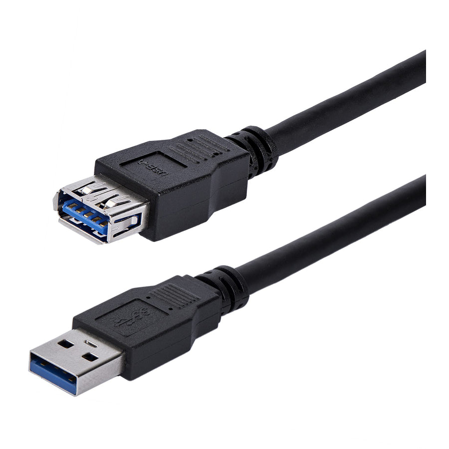 StarTech USB3SEXT1MBK Black SuperSpeed USB 3.0 (5Gbps) Extension Cable