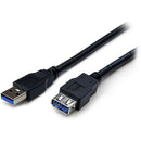 StarTech USB3SEXT6BK 6 ft Black SuperSpeed USB 3.0 (5Gbps) Extension Cable