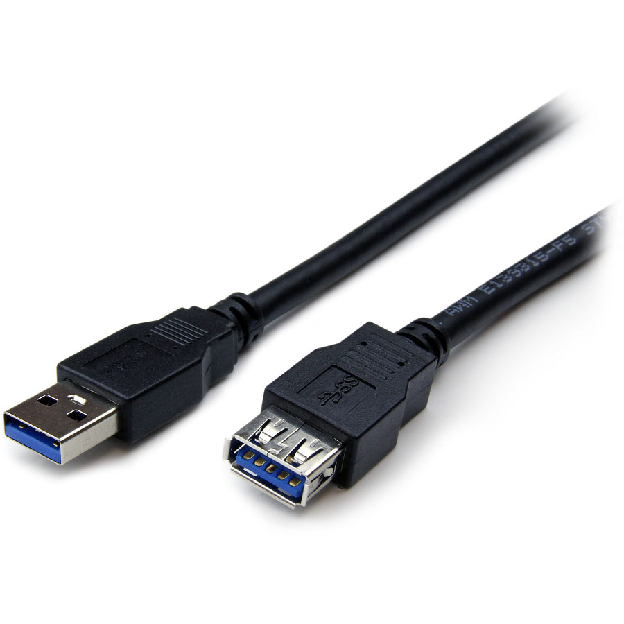StarTech USB3SEXT6BK 6 ft Black SuperSpeed USB 3.0 (5Gbps) Extension Cable