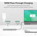 Plugable USBC-11IN1E 11in1 USBC Hub, 100W USBC Passthrough - Docking Station