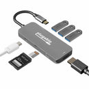 Plugable USBC-7IN1 USBC Hub 7in1 - USB 3.0 Type C - Docking Station