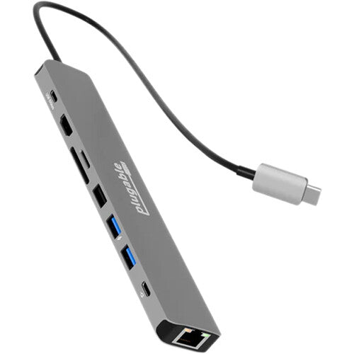 Plugable USBC-9IN1E USB C Hub Multiport Adapter 9in1 140W - Docking Station