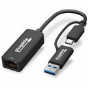 Plugable USBC-E2500 2.5G USB-C and USB to Ethernet Adapter