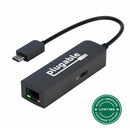 Plugable USBC-E2500PD USB C to Ethernet Adapter 2.5Gb w 100W USB-C PD Charging