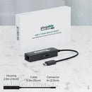 Plugable USBC-E2500PD USB C to Ethernet Adapter 2.5Gb w 100W USB-C PD Charging