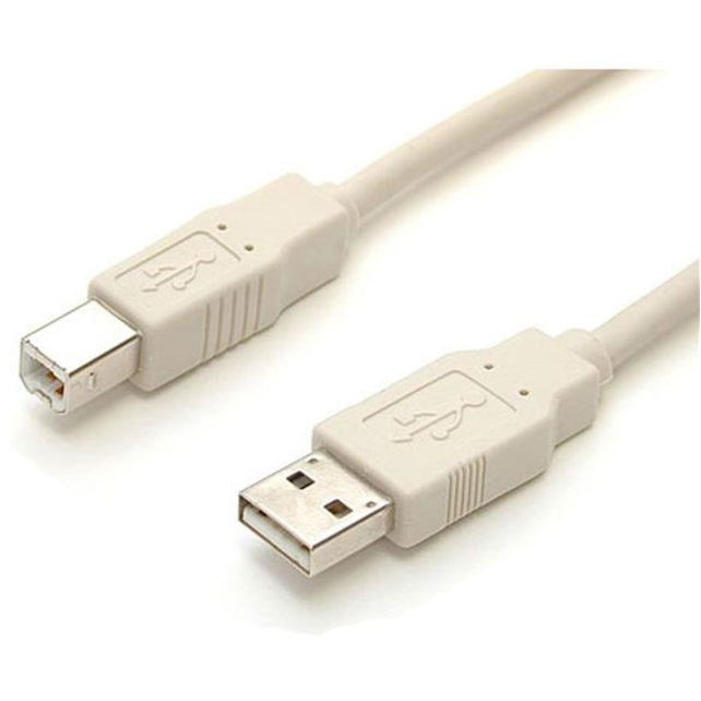 StarTech USBFAB-6 ft Beige A to B USB Cable - M/M for Printer, Scanner