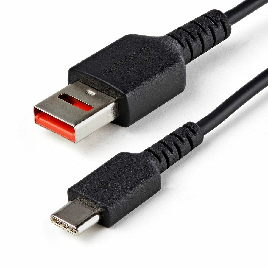 StarTech USBSCHAC1M 3ft (1m) Secure Charging Cable, USB-A to USB-C