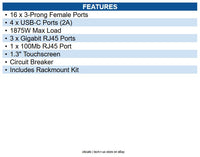 Ubiquiti Networks USP-PDU-PRO SmartPower PDU Pro 16 x AC Power