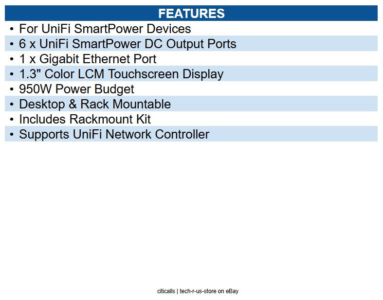 Ubiquiti Networks USP-RPS UniFi Redundant Power System