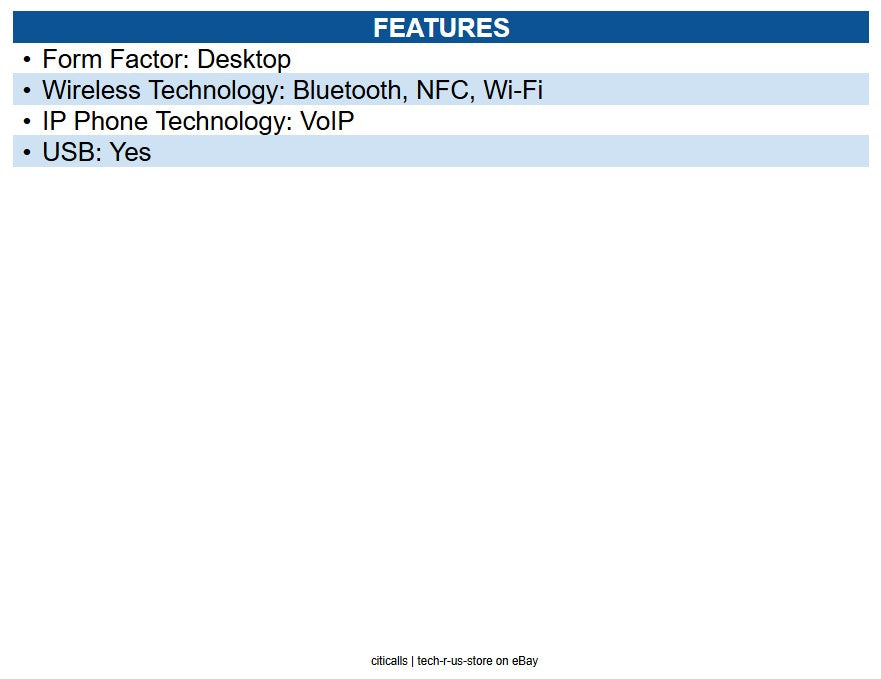 Ubiquiti UTP-G3-TOUCH-ENTERPRISE G3 Touch Enterprise IP Phone Cordless - Corded