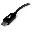 StarTech UUSBOTG 5in Micro USB to USB OTG Host Adapter M/F