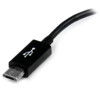 StarTech UUSBOTG 5in Micro USB to USB OTG Host Adapter M/F