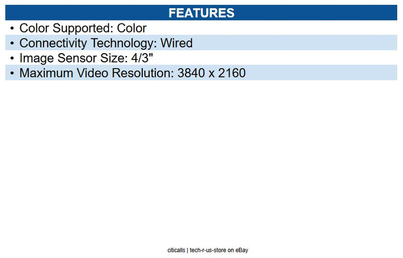 Ubiquiti Networks UVC-AI-DSLR 4K PoE camera with 17 or 45 mm lens