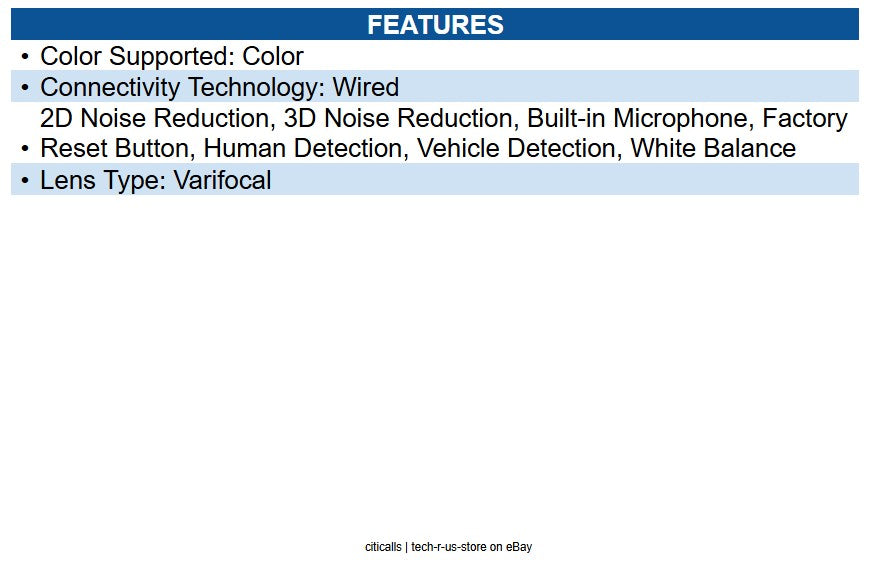 Ubiquiti Networks UVC-AI-LPR-B UniFi AI LPR 8 Megapixel 4K Network Camera Color