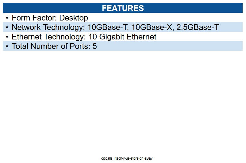 Ubiquiti Networks UXG-FIBER Gateway Fiber 5 Ports - 4 RJ-45 Port(s) - 1 WAN Port