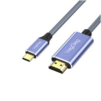 VegGieg V-Z625 6.6FT/2M USB C to HDMI Cable 4K, Anti-Interference Gold-Plated Pl