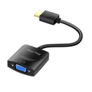 VegGieg V-Z902 HDMI to VGA, Gold-Plated HDMI to VGA Adapter (Male to Female) for