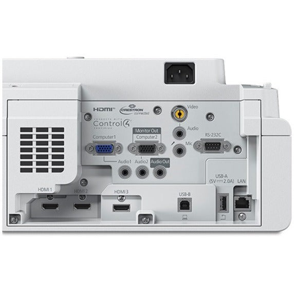 Epson V11HA81020 PowerLite 760W Ultra Short Throw 3LCD Projector - 16:10