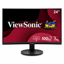 ViewSonic VA2416C 24 Inch Full HD 1080p Frameless Curved Monitor