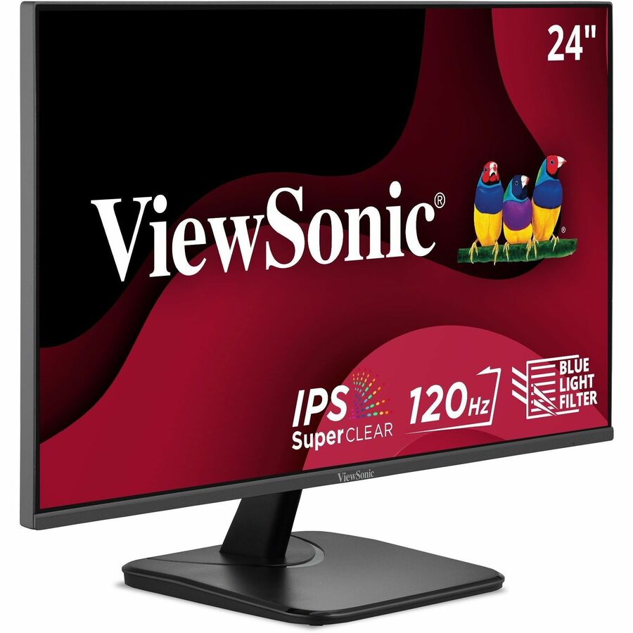 ViewSonic VA2456A-MHD 24 Inch IPS 1080p Monitor with 120Hz, Eye Care, HDI-