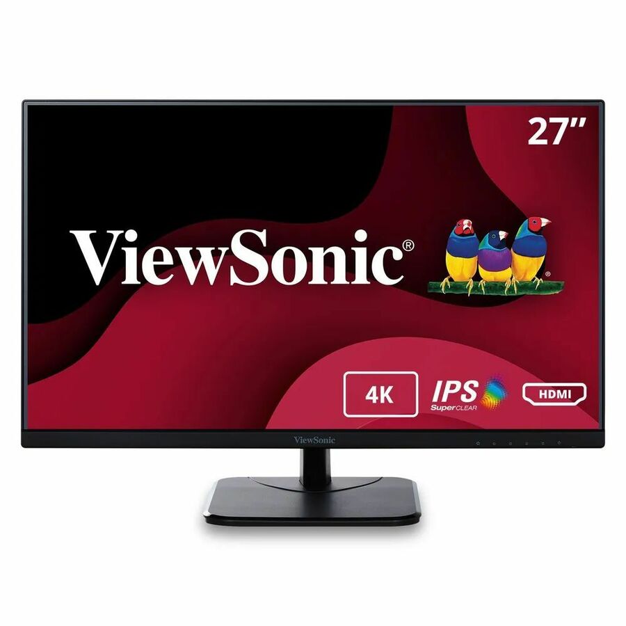 ViewSonic VA2756-4K-MHD - 27" 4K UHD IPS Monitor with 60Hz, HDI-