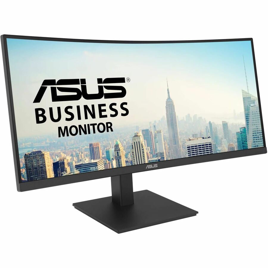 ASUS VA34VCPSR 34" Class UW-QHD Curved Screen LED Monitor - 21:9 - Black