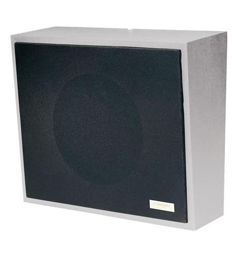 VALCOM VC-V-1052C 8in Amplified Wall Speaker- Metal- Black