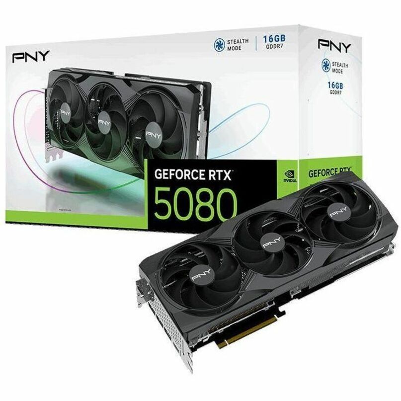 PNY VCG508016TFXPB1 Video Card - GeForce RTX 5080 16GB GDDR7 PCI-E Retail