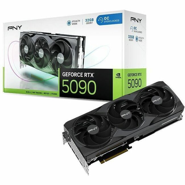 PNY VCG509032TFXPB1 Video Card - GeForce RTX 5090 32GB GDDR7 512bit PCI-E Retail