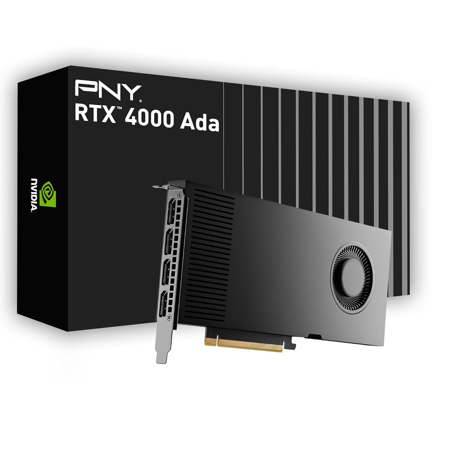 PNY VCNRTX4000ADA-PB Video Card NVIDIA RTX 4000 Ada Generation 20GB GDDR6