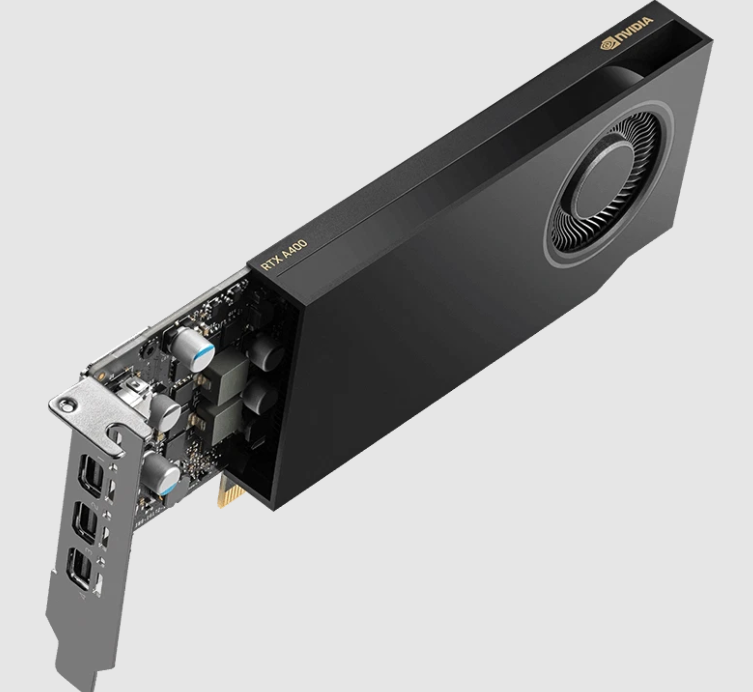 PNY VCNRTXA400ATX-B NVIDIA RTX A400 4GB GDDR6 Graphics Card