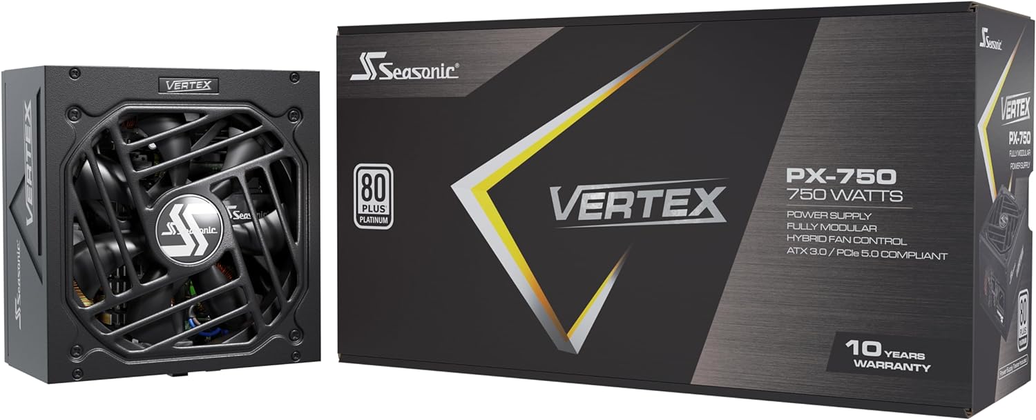 Seasonic VERTEX PX-750 - Power supply (internal) - ATX12V - 80 PLUS Platinum