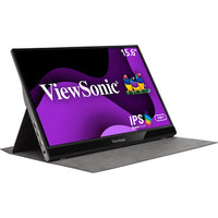 ViewSonic VG1655 15.6 Inch 1080p Portable Monitor with 2 Way Powered 60W USB C